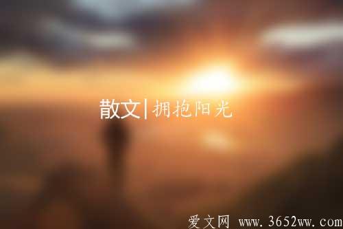 散文|拥抱阳光3652ww.com