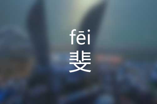 斐怎么读|斐字是什么意思|斐字正确拼音怎么读