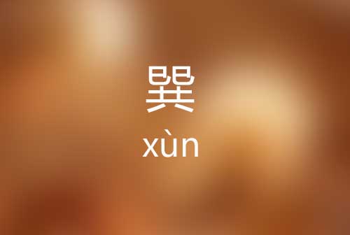 巽怎么读|巽字是什么意思|巽字的正确读音