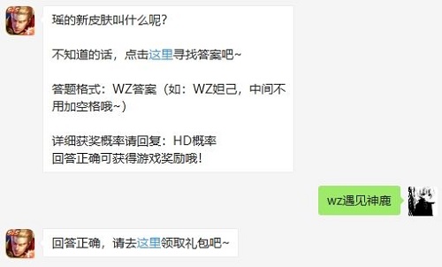 瑶的新皮肤叫什么呢